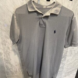 Polo by Ralph Lauren Classic Gray Polo Shirt